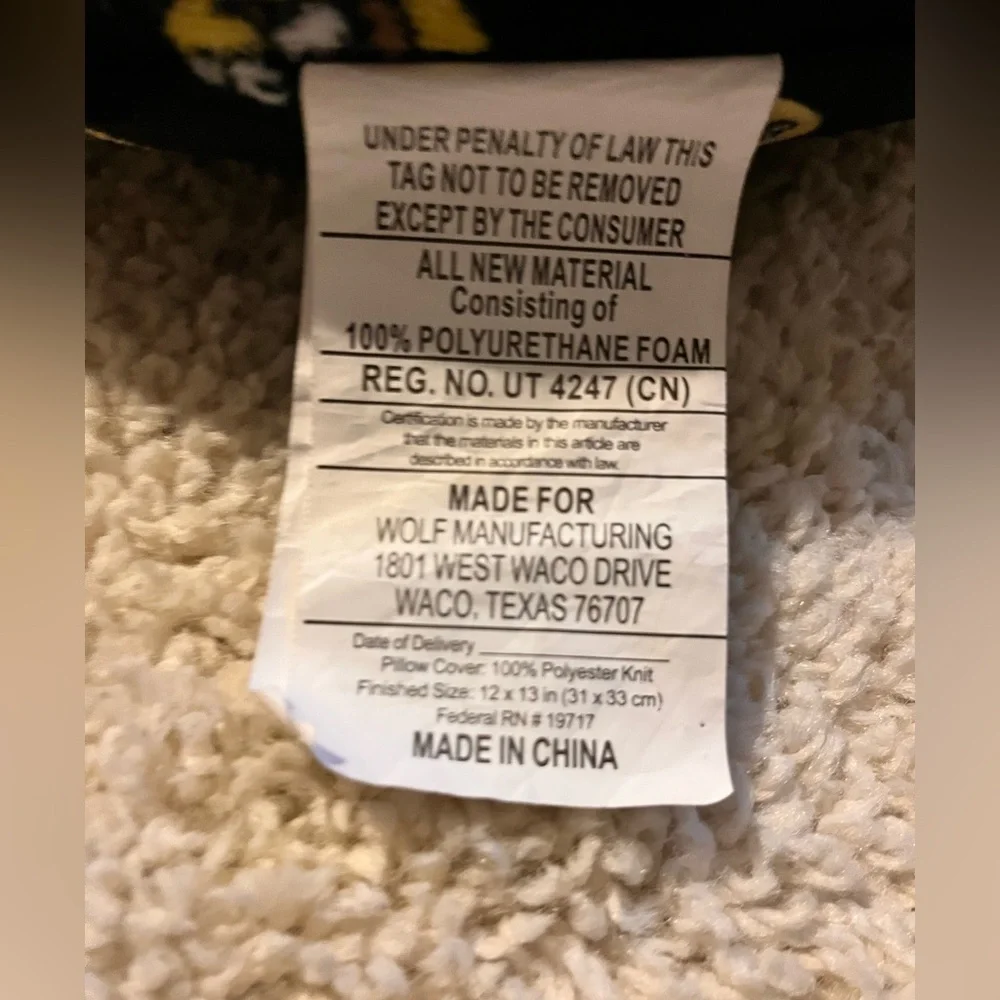 Buc-ee's Travel Pillow